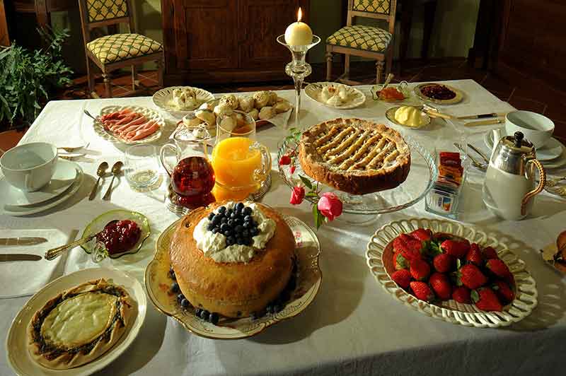 Colazione castello di Strambinello